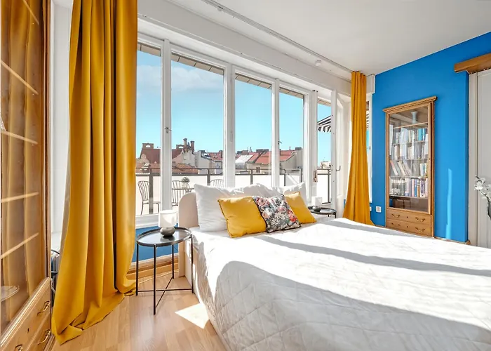 Waterfront River Side Roof - Terrace With View * Prága